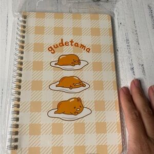 New Gudetama medium size Spiral Notebook